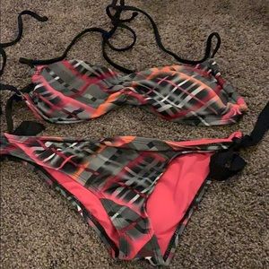 Hurley 2 piece swimsuit